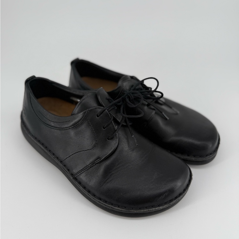 Footprints by Birkenstock Black Leather Women's Shoes